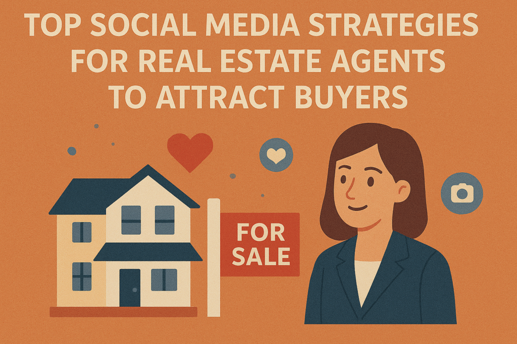 Social Media Strategies for Real Estate Agents: Top Tips to Attract Buyers