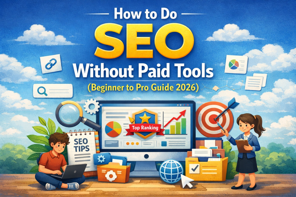 How to Do SEO Without Paid Tools (Beginner to Pro Guide 2026)