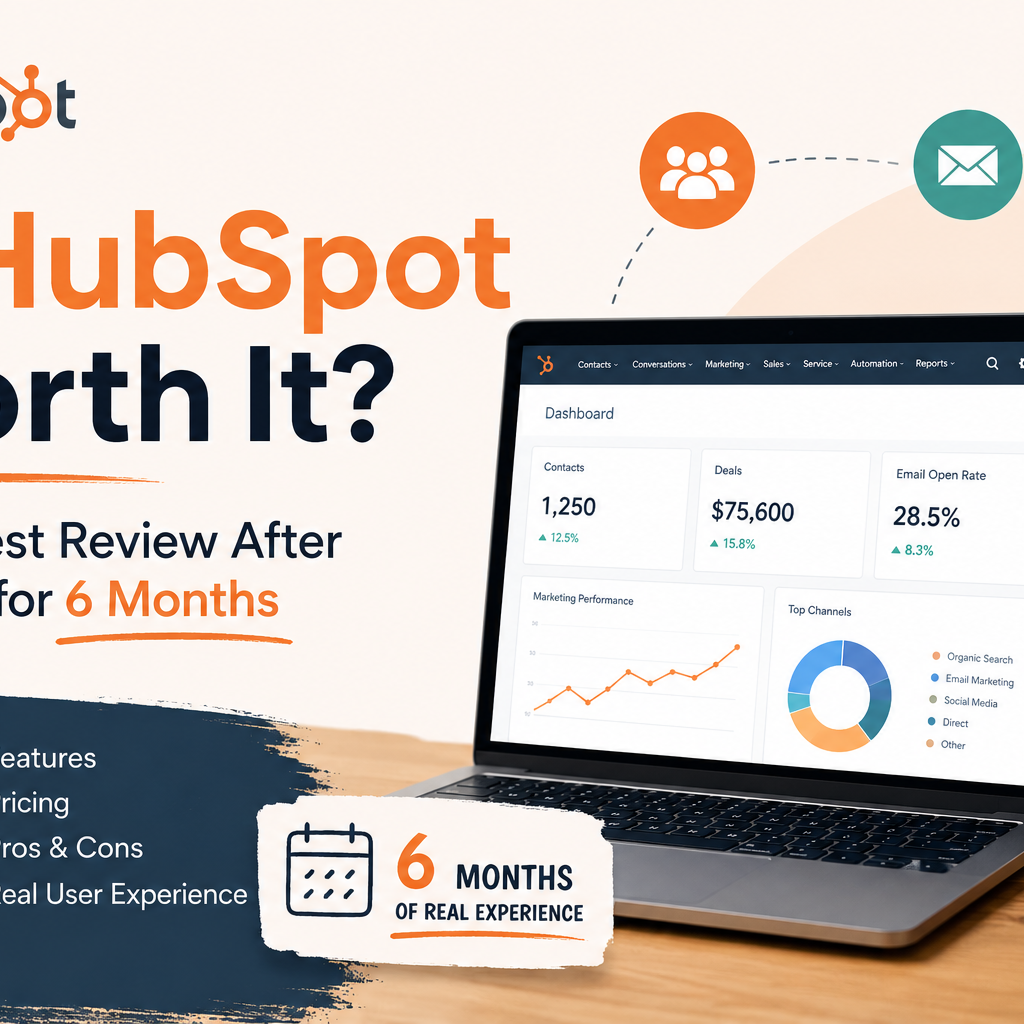 Is HubSpot Worth It?An Honest Review After Using It for 6 Months