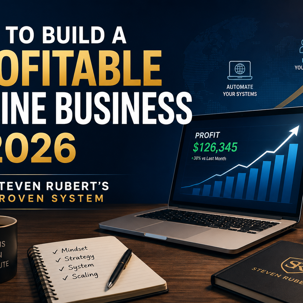 How to Build a Profitable Online Business in 2026 — Even If You’re Starting From Zero