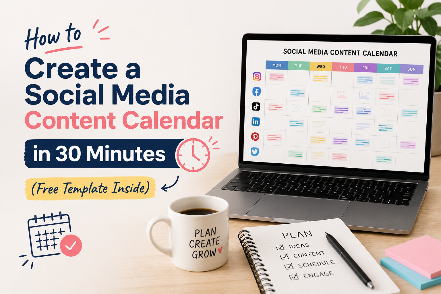 How to create a content calendar