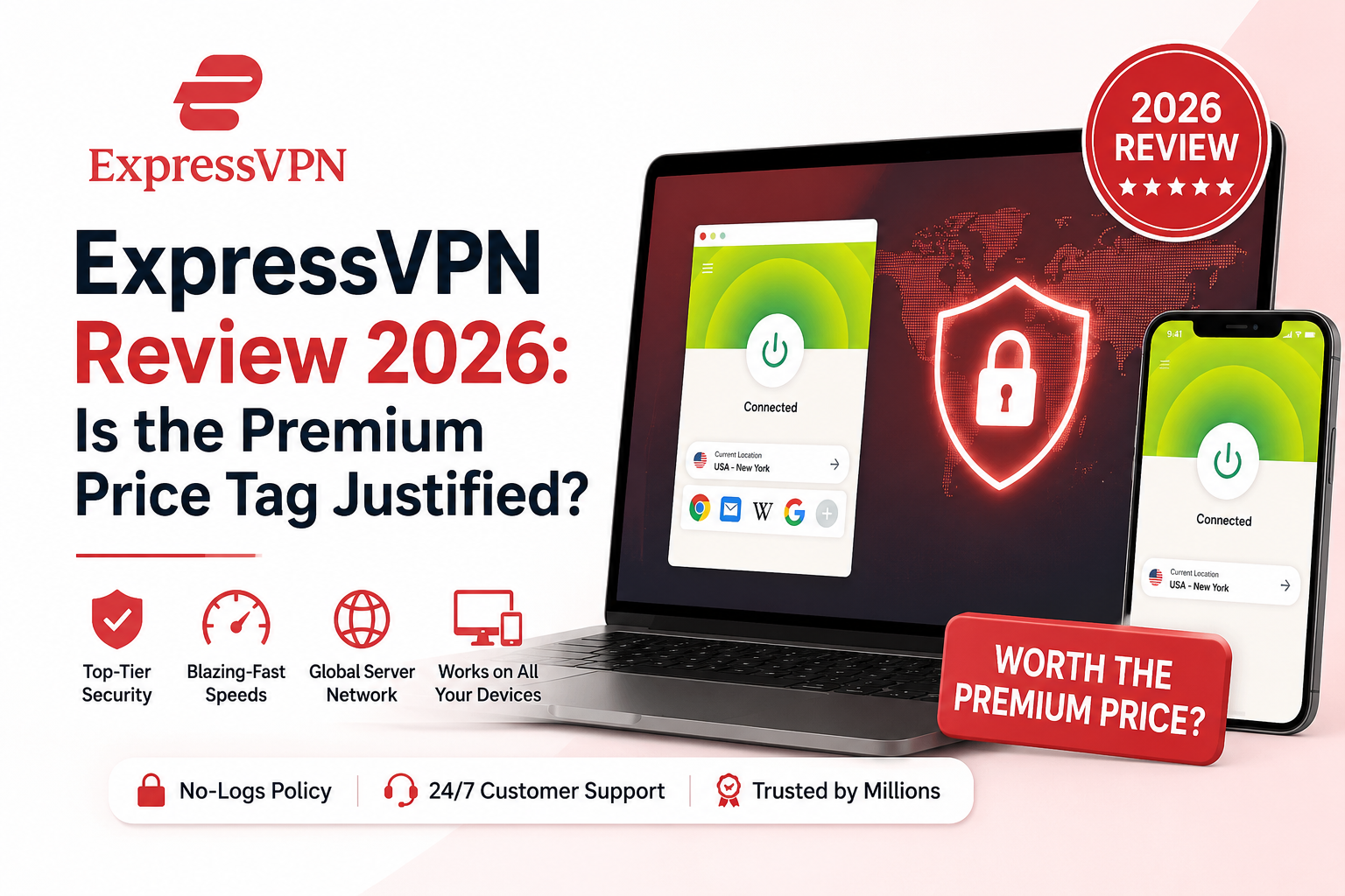 ExpressVPN premium review 2026