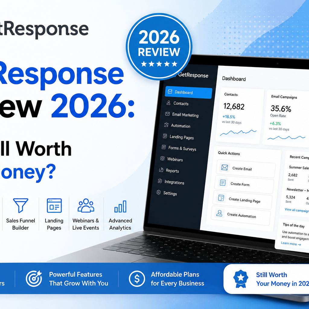 GetResponse review 2026