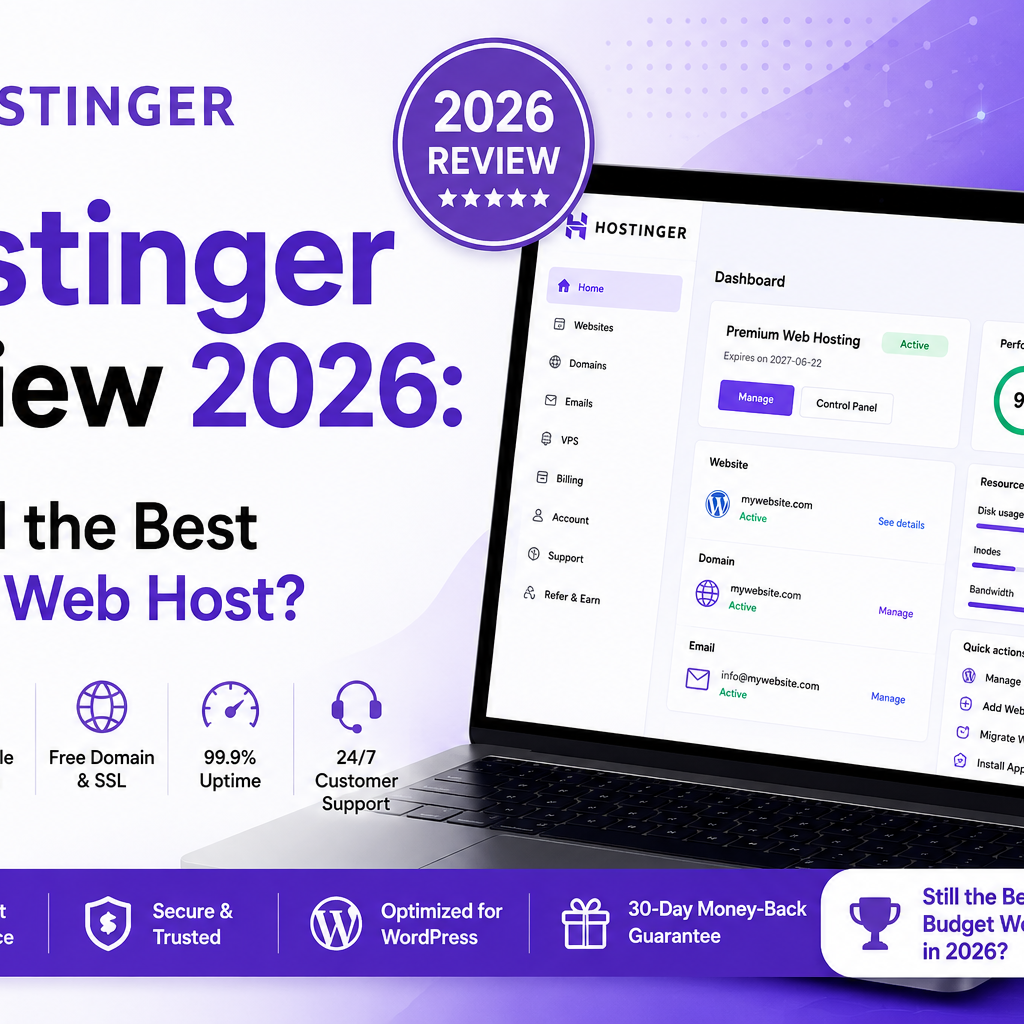 Hostinger Review 2026: Is It Still the Best Budget Web Host?