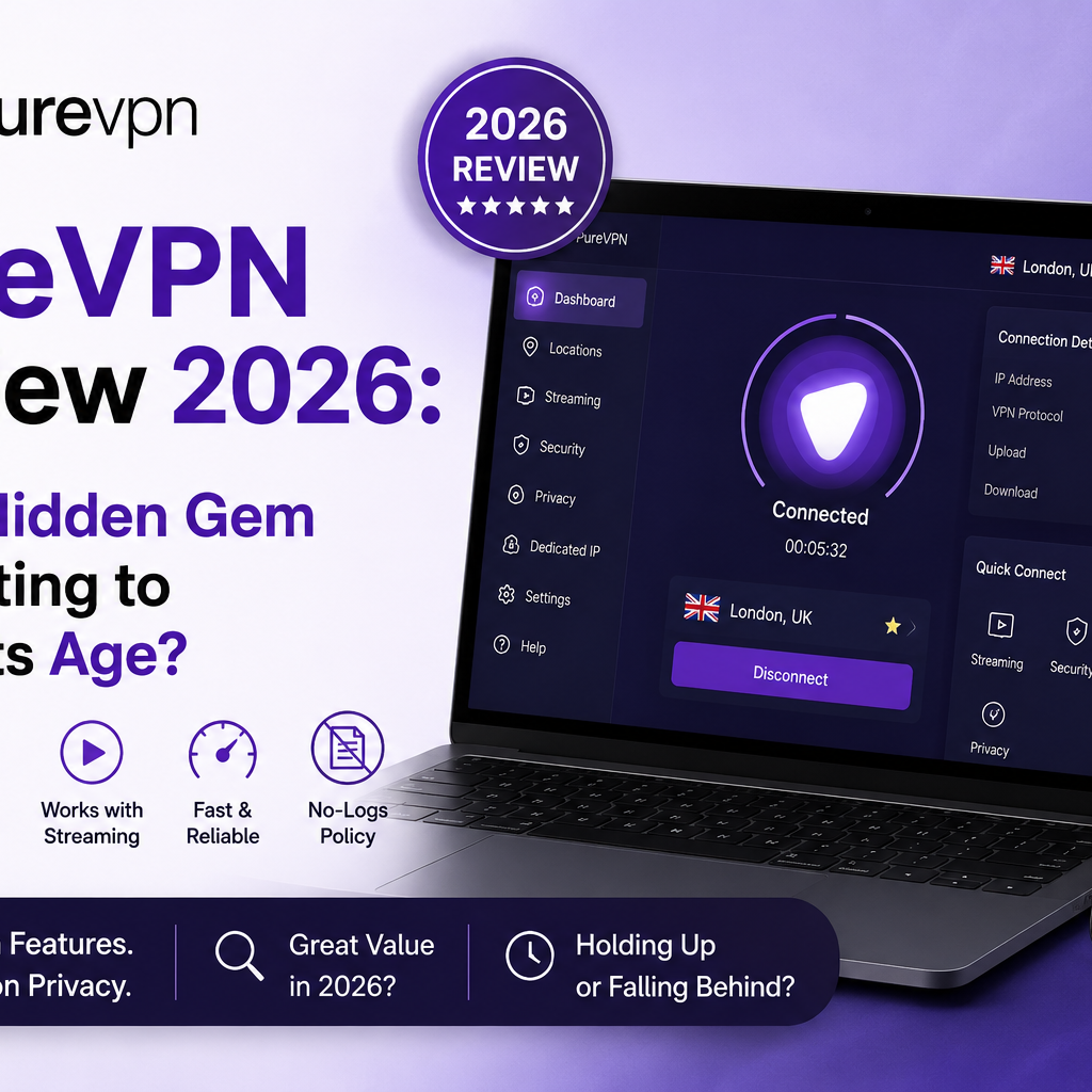 PureVPN Review 2026: Still a Hidden Gem or Starting to Show Its Age?