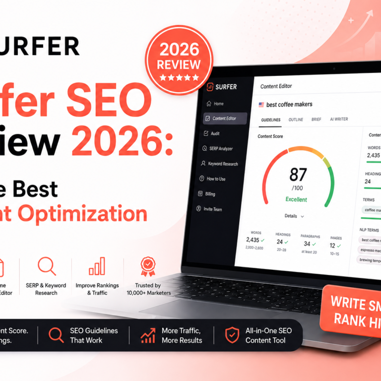 Surfer SEO review 2026