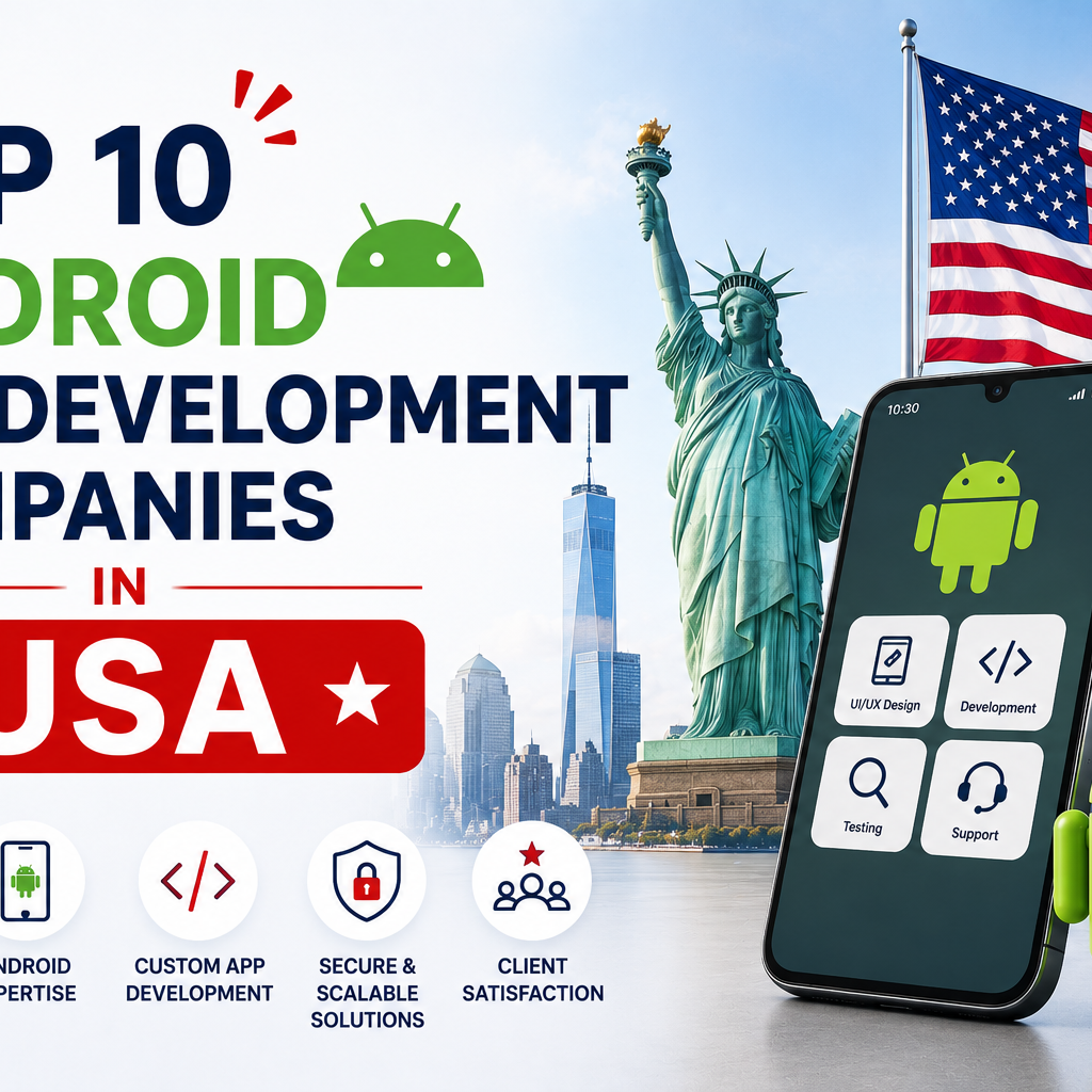 Top 10 Android App Development Companies in USA (2026)
