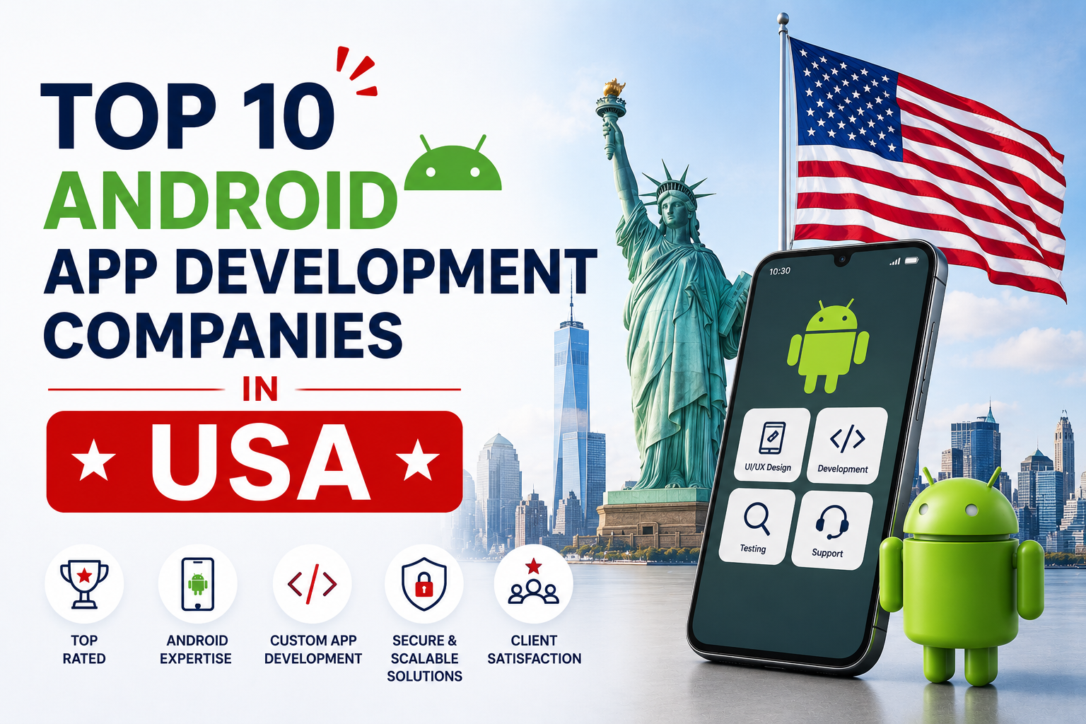 Top 10 Android App Development Companies in USA