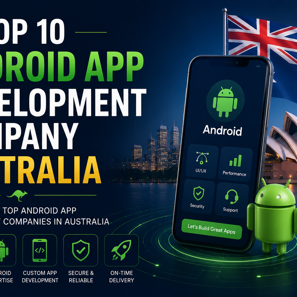 Top 10 Android App Development Company Australia 2026