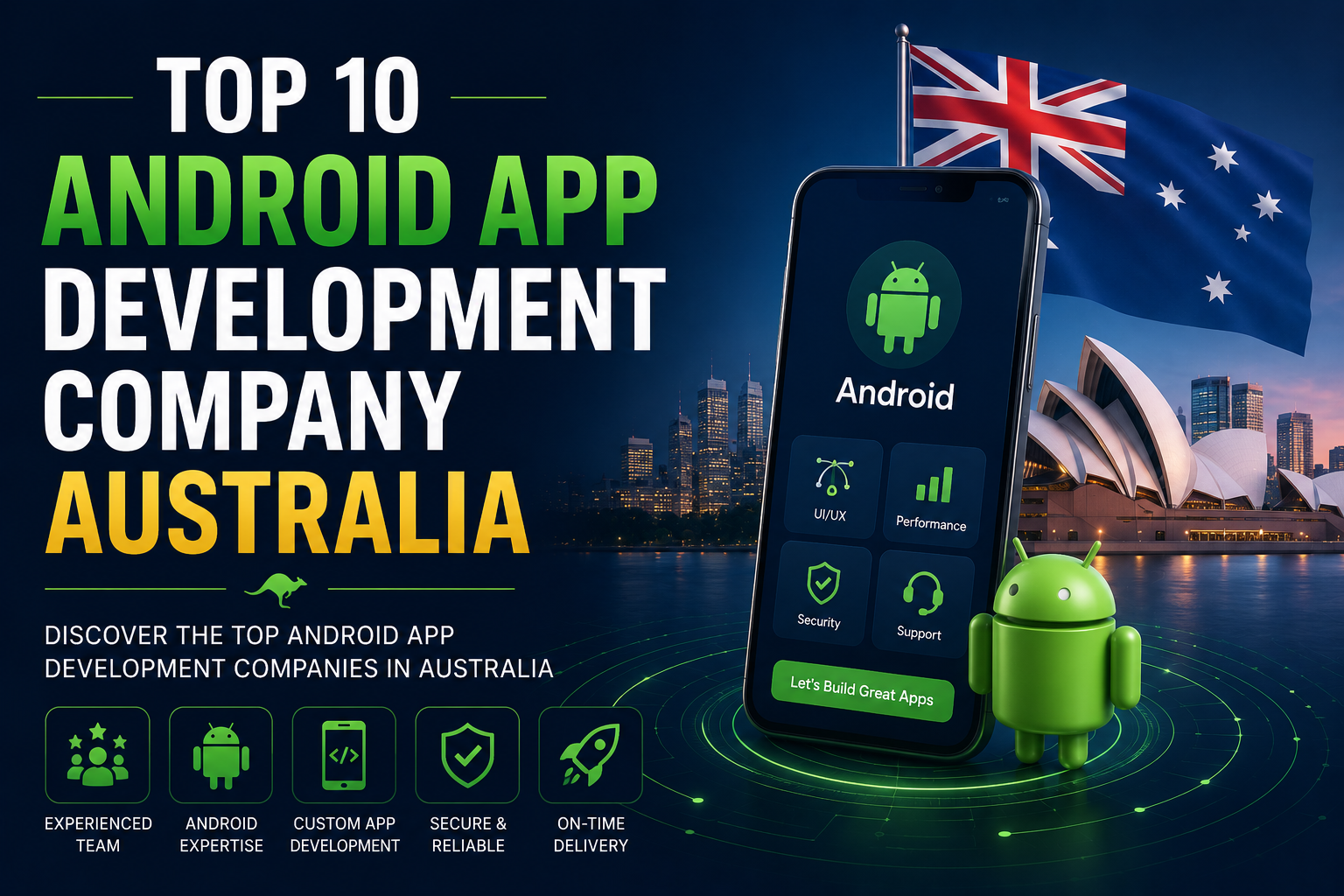Top 10 Android App Development Company Australia