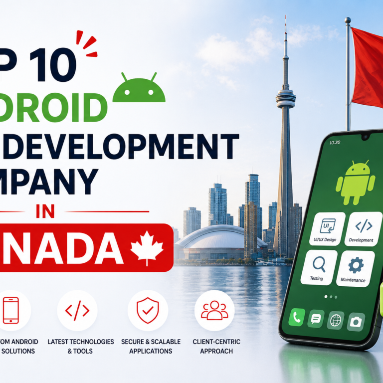 Top 10 Android App Development Company Canada