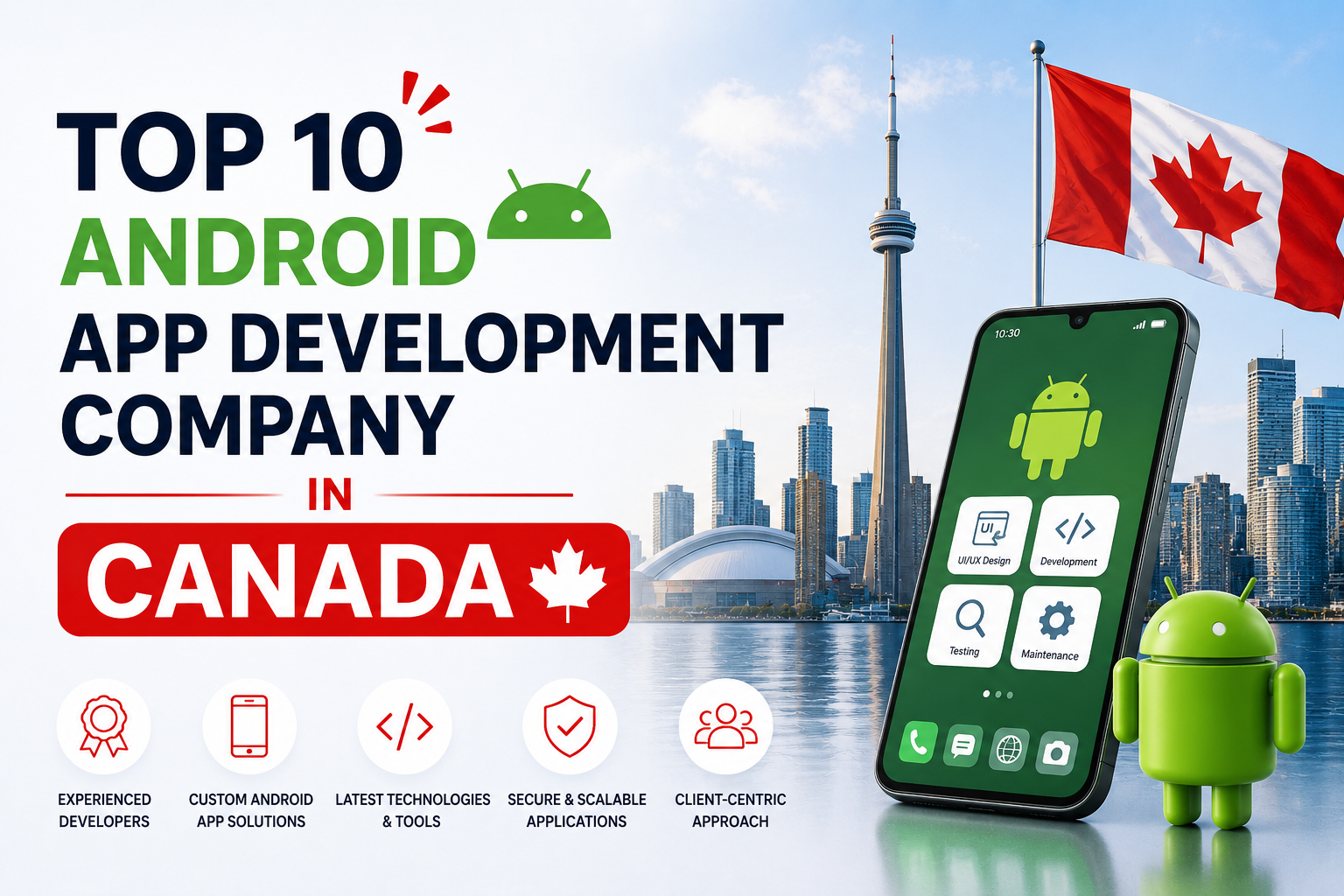 Top 10 Android App Development Company Canada