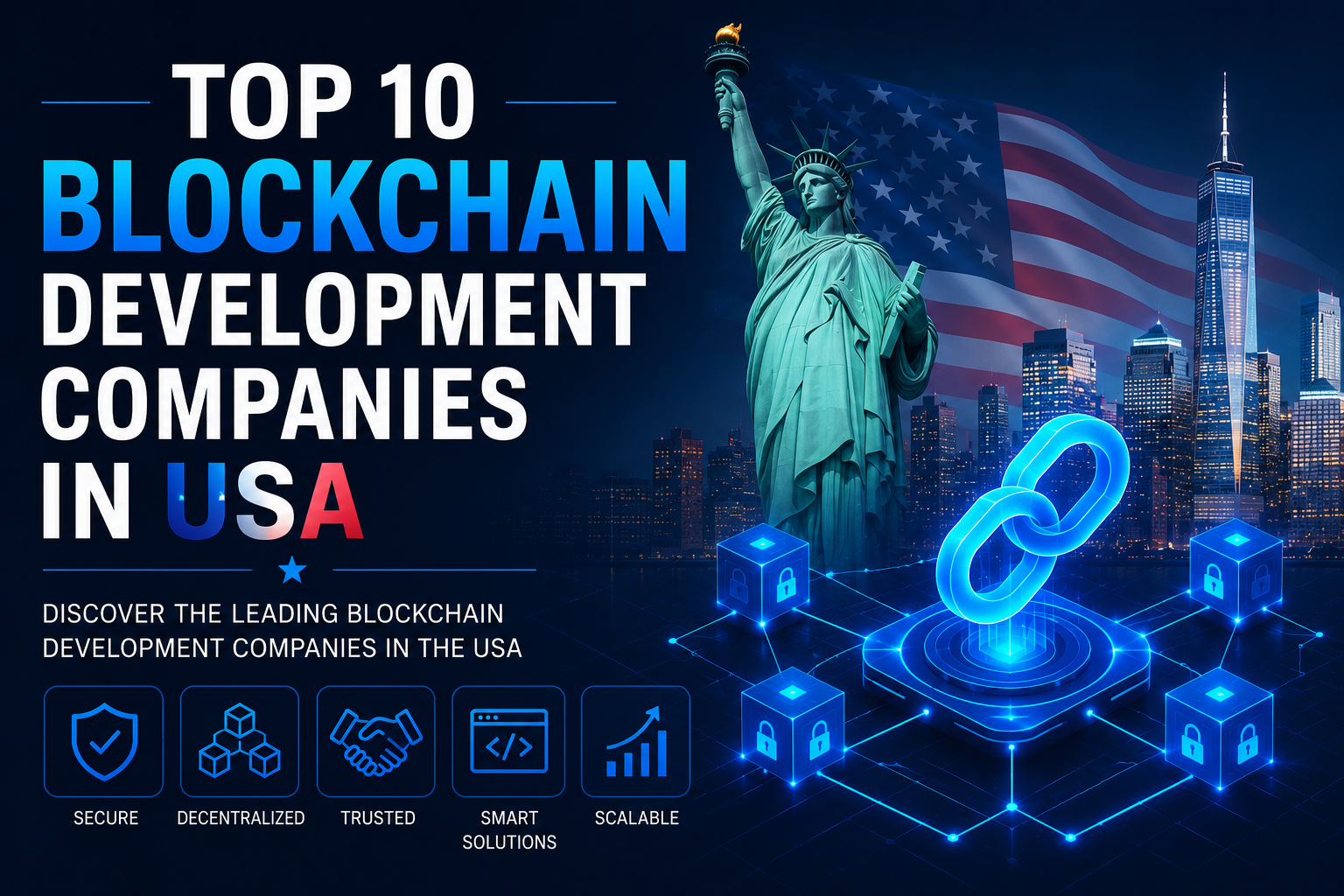 Top 10 Blockchain Development Companies in USA