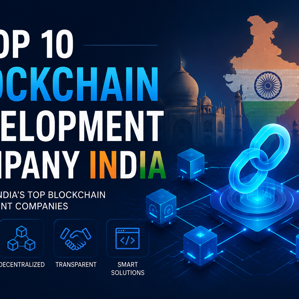 Top 10 Blockchain Development Company India 2026