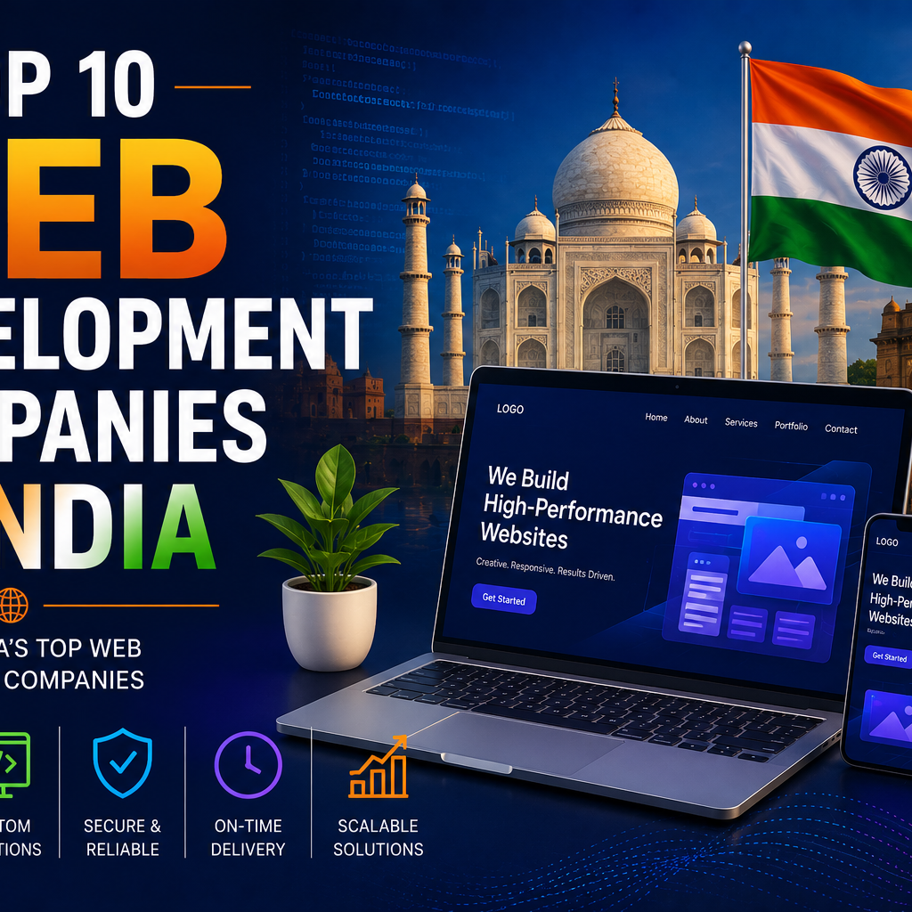 Top 10 Web Development Companies in India (2026)