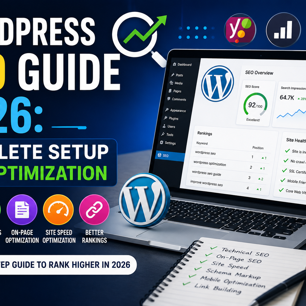WordPress SEO Guide 2026: Complete Setup and Optimization